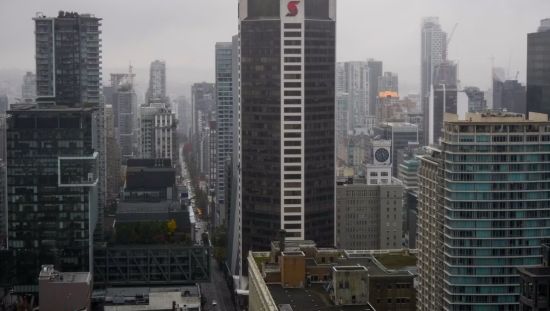 温哥华市中心办公楼空置率下降 北美所有市场中最低