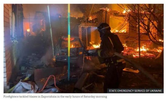 俄对乌多地发动大规模袭击 乌军打击俄两座炼油厂