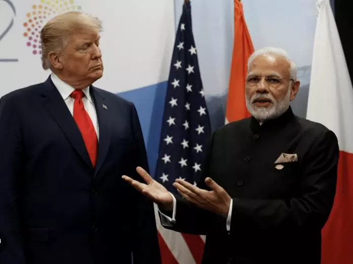 特朗普指印度提议将关税降至零　但“为时已晚”
