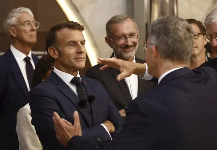 法总统称哈马斯释放人质前 不设立驻巴勒斯坦大使馆