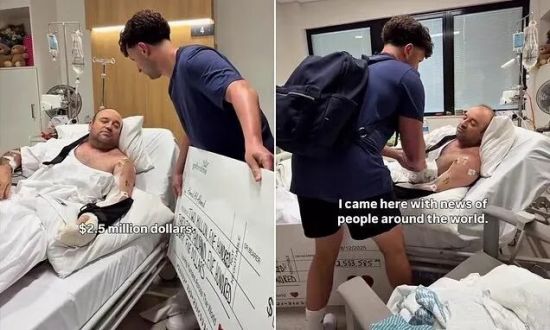 勇气感动全世界 邦迪湾惨案英雄获赠250万