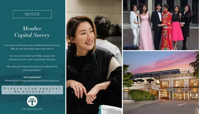 谢婷婷拥温哥华私人会所会籍入会费6.5万　钟嘉欣曾在此摆喜酒