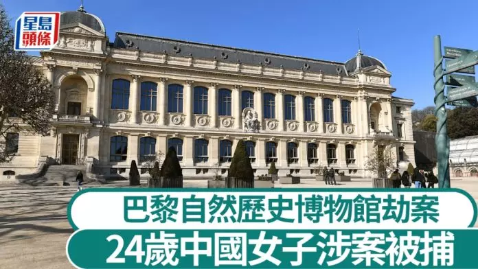 巴黎自然历史博物馆6kg金块被盗 24岁中国女子涉案被捕