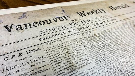 132年前加拿大报纸现“反对中国人炒房”报道