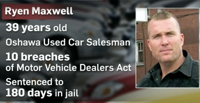 多伦多车行销售员这样卖车，被判入狱180天