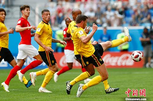 欧洲红魔创历史！比利时2：0英格兰获世界杯第三名
