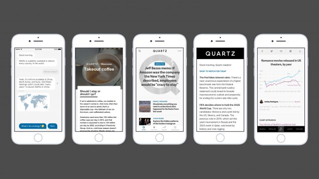 商业新闻是个全球生意，新锐媒体Quartz卖给了日本数字新闻公司Uzabase