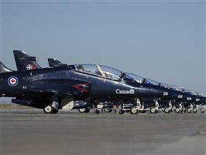加拿大军机本周日在蒙特利尔上空表演