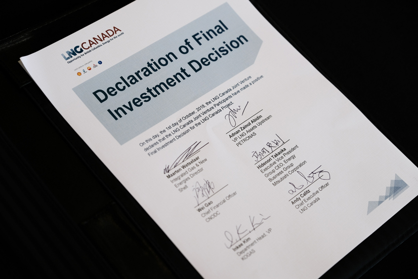 LNG announcement_Declaration of Final Investment Decision