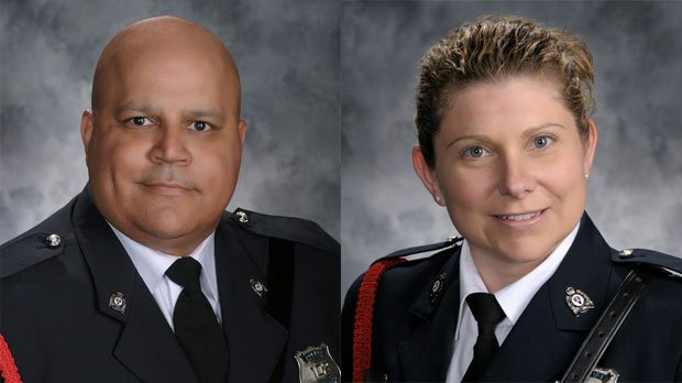 震惊全国！ 加拿大男女两名警员被枪杀殉职