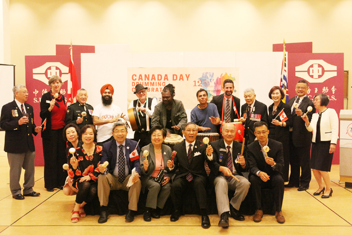 第二届击鼓欢庆加拿大国庆日 通过击鼓倡导多元文化包容性