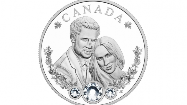 加拿大皇家造币厂将发行哈里王子大婚纪念币