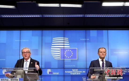 2019年4月10日，欧盟召开紧急峰会商讨英国延期脱欧事宜，欧洲27国领导人经过商讨，最终同意英国脱欧期限灵活延至10月底，