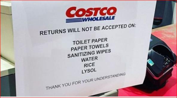 Costco：这些商品不受理退货 大获赞赏