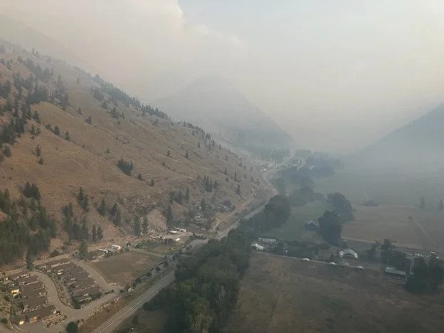 BC省山火肆虐 覆蓋范围估计达5903公顷