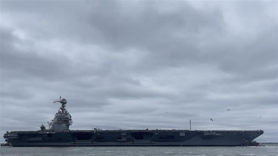 美海军最先进航母“福特号”首次部署，赴大西洋参与北约军演