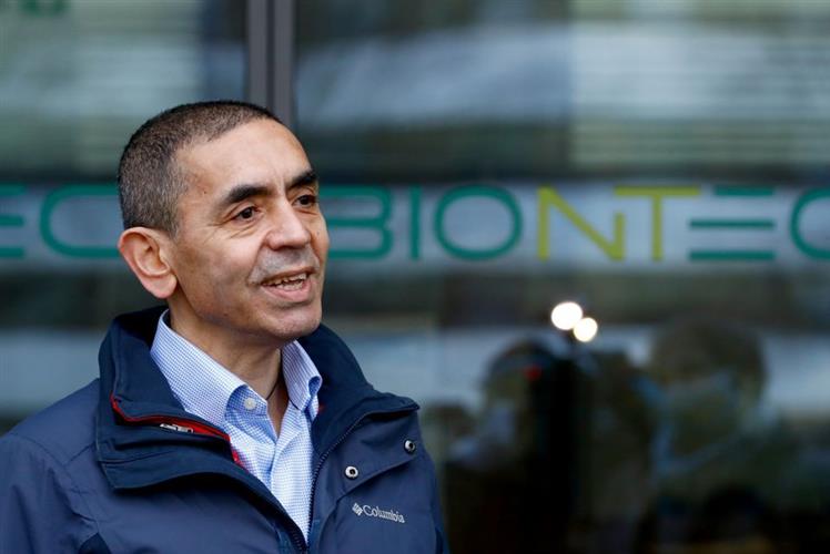 疫苗制造商BioNTech的创办人吴沙忻。路透资料图