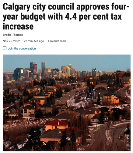 板上钉钉了！议会表决通过 明年卡城房主地税涨4.4%