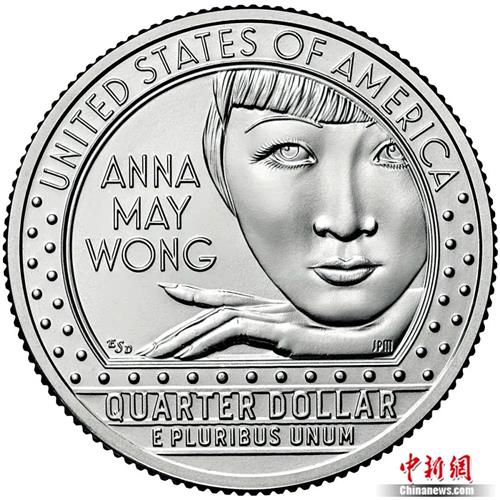 黄柳霜，刻在美国硬币上的华裔面孔