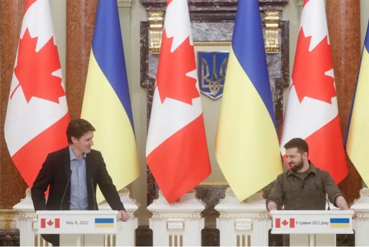 加拿大超过美国，成为世界上对乌克兰财政支持最高的国家