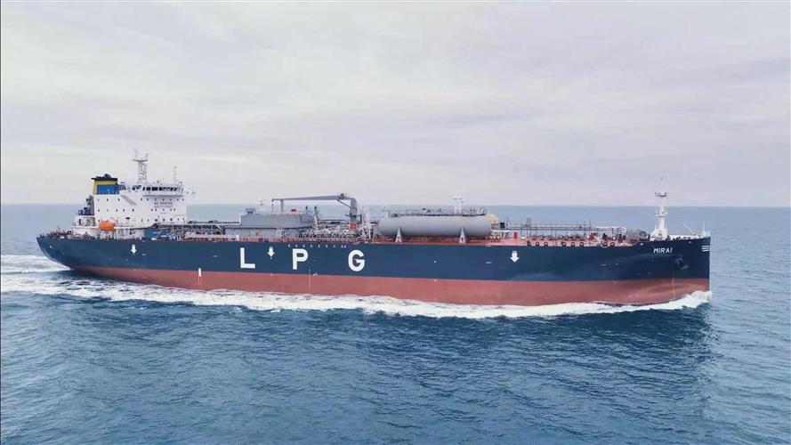 打破垄断，中国首艘4万立方米中型全冷式液化石油气船交付