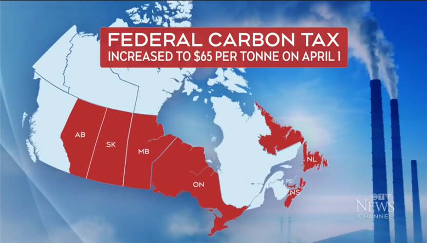 碳税提高 加拿大家庭负担更重！付的钱比退款多