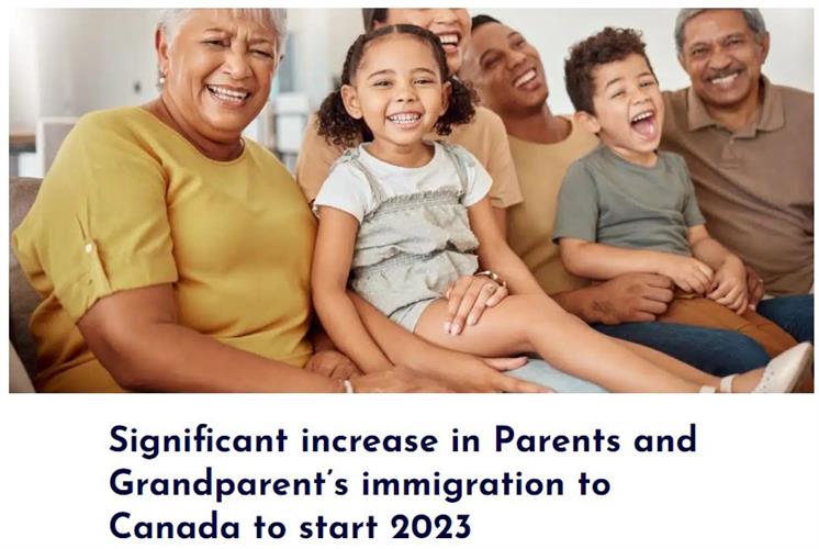 加拿大2023年父母团聚移民数量大幅增加：等待时间仍漫长