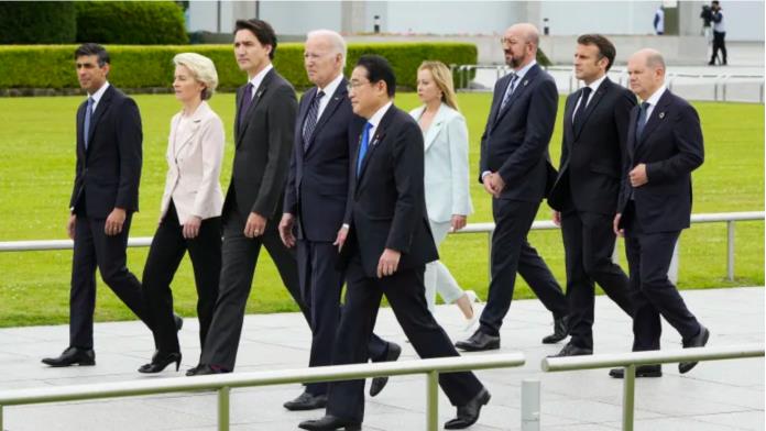 特鲁多在G7峰会上宣布对俄罗斯70多项新制裁