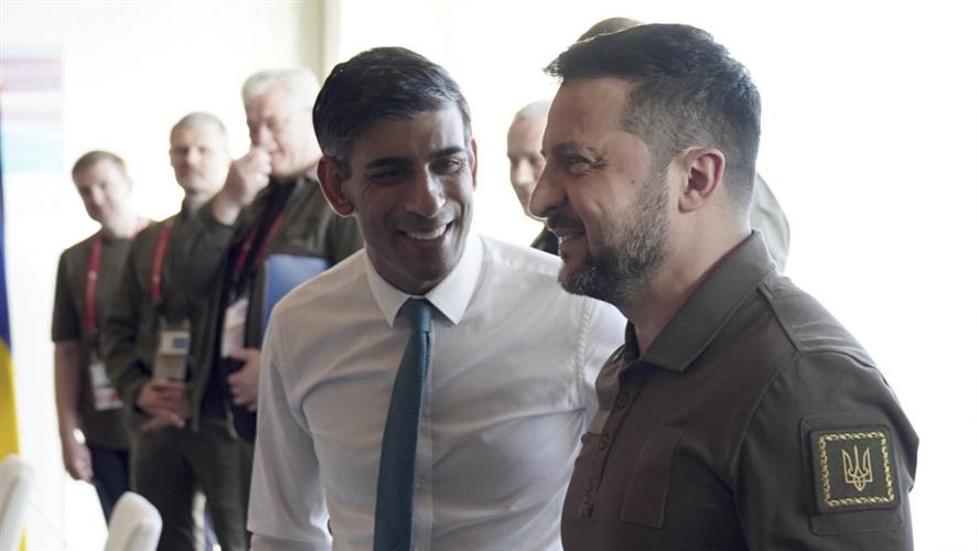 辛伟诚和泽连斯基时隔五天再度见面。 美联社