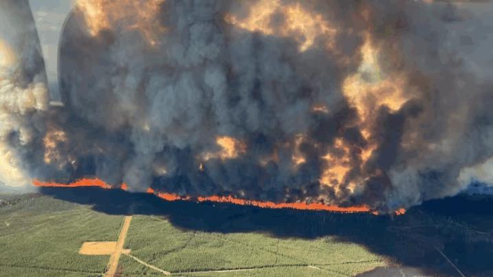 加拿大山火季前所未有严峻 413处正在燃烧！多伦多居民小心烟雾