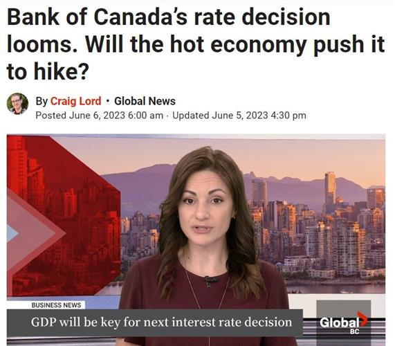 经济学家说：加拿大央行明天可能不会宣布加息