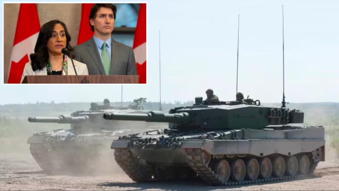 加拿大将向拉脱维亚的北约部队 部署15辆豹2坦克
