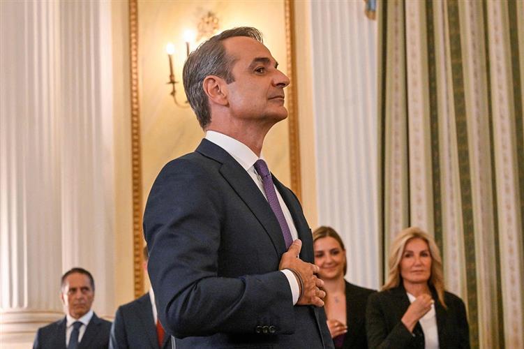希腊总理米佐塔基斯正式开启第二任期，承诺重建信用评级