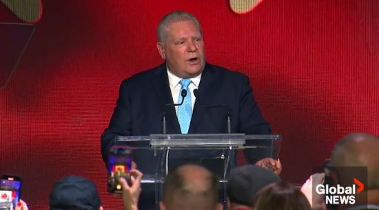 福特令人失望: 他没能保护好安省! 但保守党支持率仍然领先!