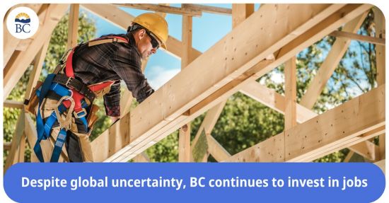 BC厅长就劳动力调查结果发表声明：BC省3月劳动力数据反映全球经济压力