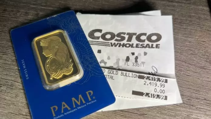 金价狂升｜好市多会员疯抢金条 贵金属月卖16亿港元网上热销榜首