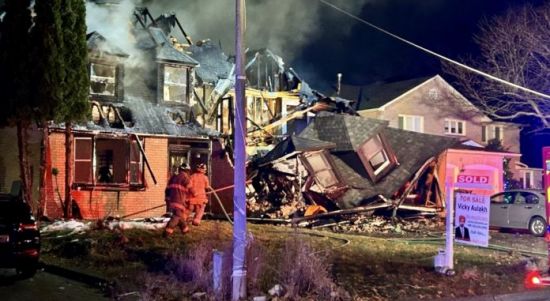 宾顿“已售”住宅凌晨火警 烧至房屋倒塌无伤亡报告！