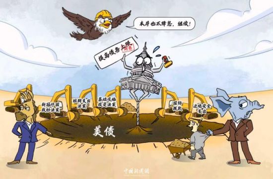 新漫评；美债“天坑”为啥越填越大？