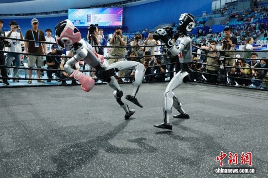 世界人形机器人运动会开赛