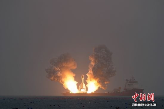 引力一号遥二运载火箭发射成功