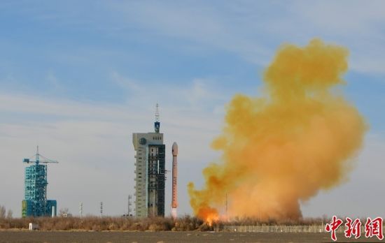 中国成功发射天绘七号卫星