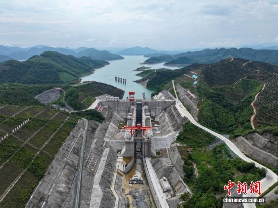 世界级“水上电梯”现雏形 位于平陆运河上游连接滇桂