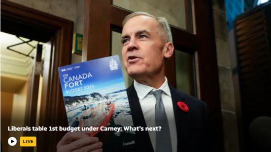 1万亿！加拿大公布史上最敢花预算：裁员削移民 加军费拼经济