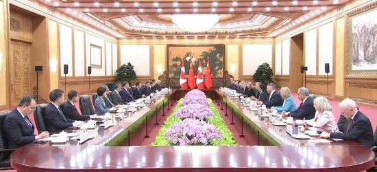 加拿大和中国领导人会晤发表联合声明