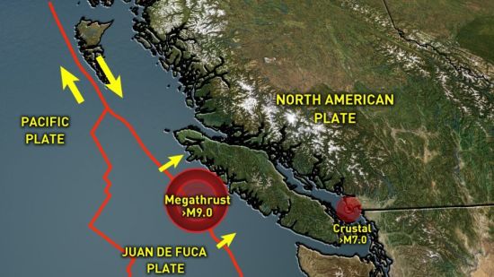 Big One大地震若来袭 BC省会有多严重的灾难？