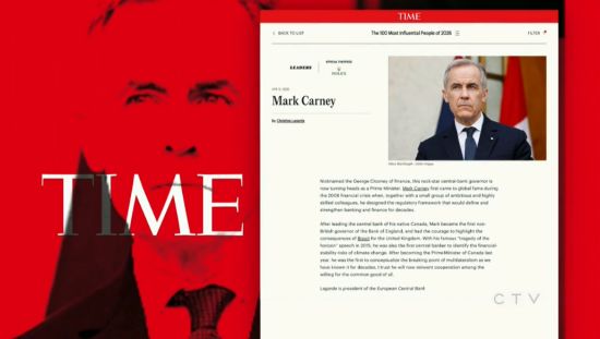加拿大总理卡尼再登国际舞台！入选《时代》百大影响力人物