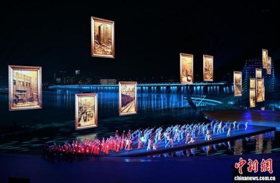 全运会闭幕式特写：于海天一色间绘就“星辰大海”