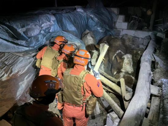 “很快就来了救援队伍，心里不怕了”——新疆乌什7.1级地震救援见闻
