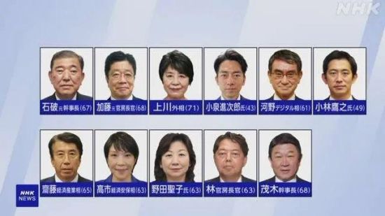 日本自民党公布选举日程 首相角逐“乱战”已至？